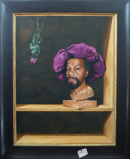 Selbstportrait - Charly Brinkmann portraitiert sich selbstverst�ndlich selbst.